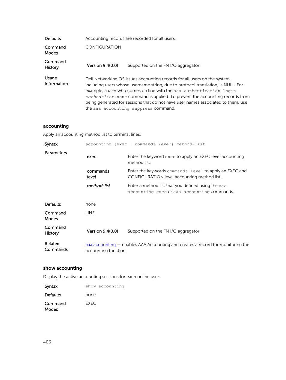 Dell PowerEdge FX2/FX2s User Manual | Page 406 / 462