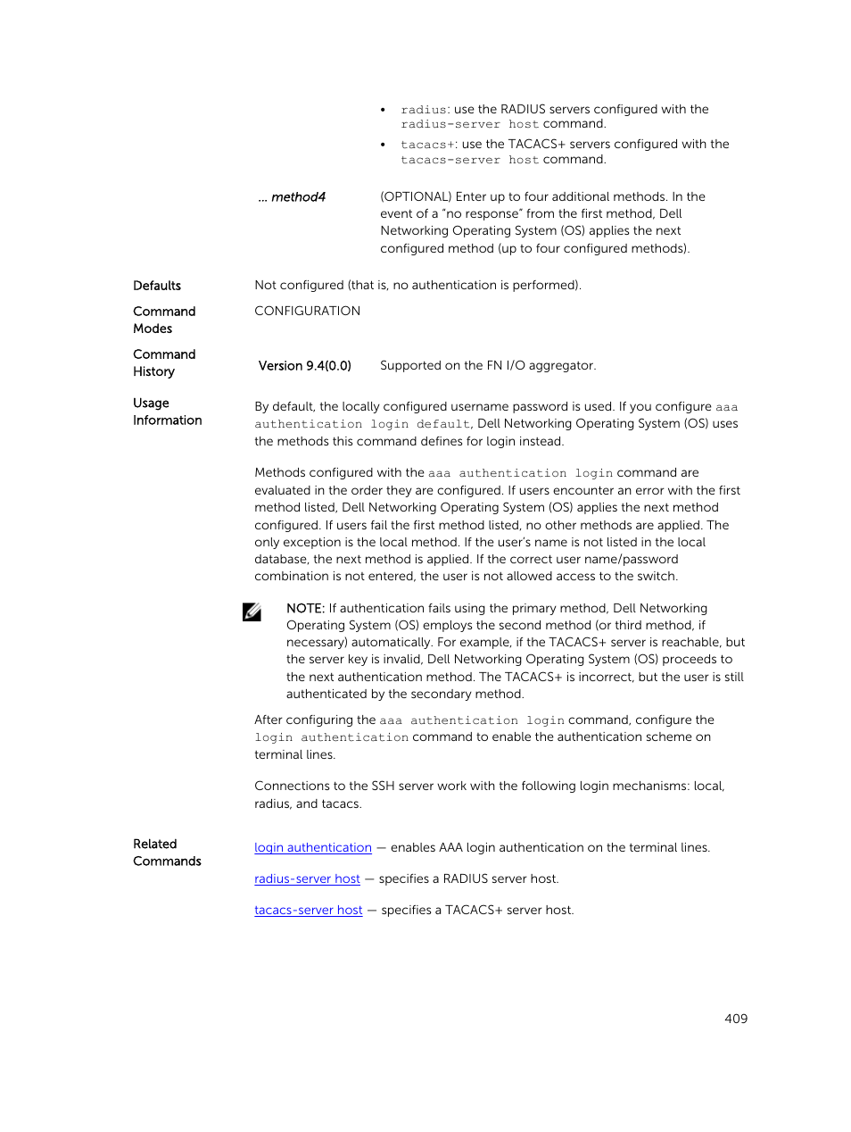 Dell PowerEdge FX2/FX2s User Manual | Page 409 / 462