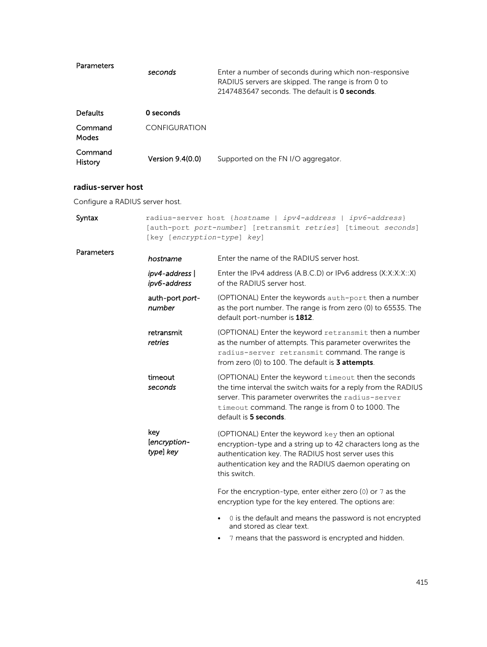 Dell PowerEdge FX2/FX2s User Manual | Page 415 / 462