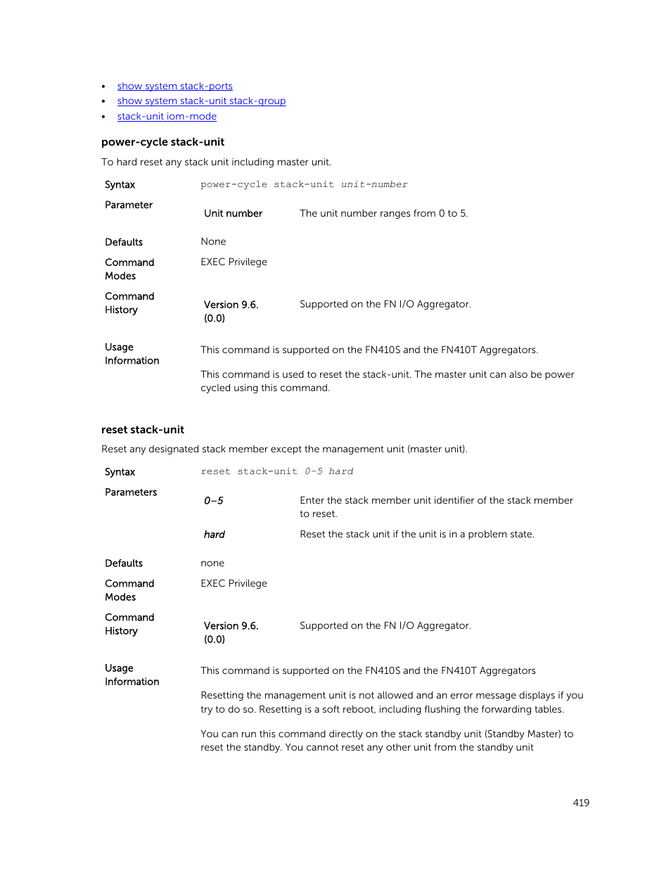 Dell PowerEdge FX2/FX2s User Manual | Page 419 / 462