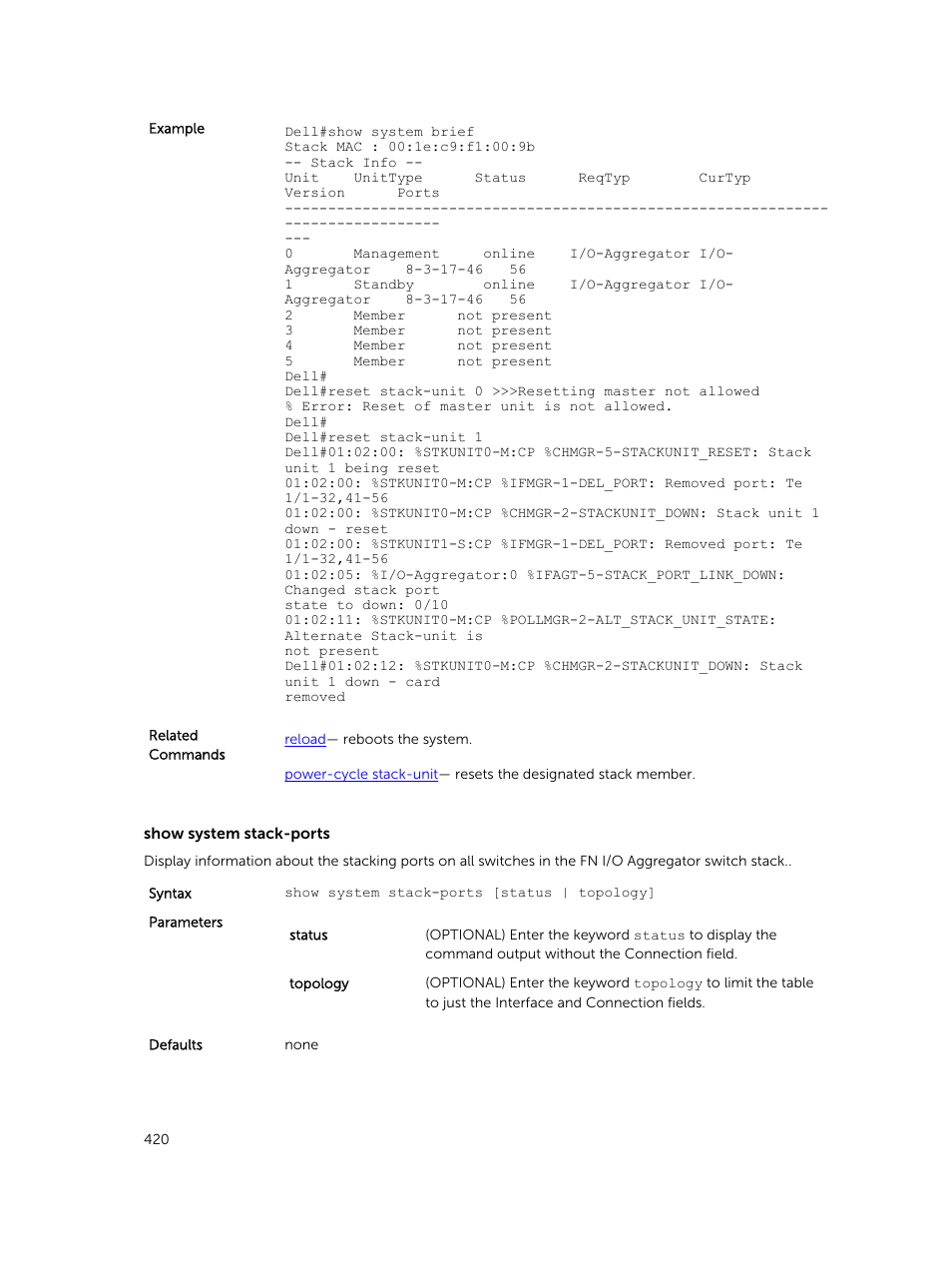 Dell PowerEdge FX2/FX2s User Manual | Page 420 / 462