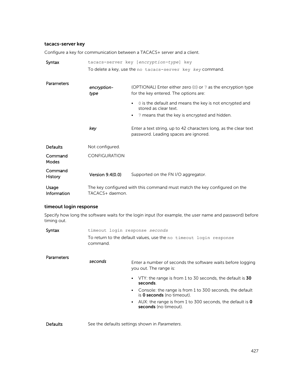 Dell PowerEdge FX2/FX2s User Manual | Page 427 / 462