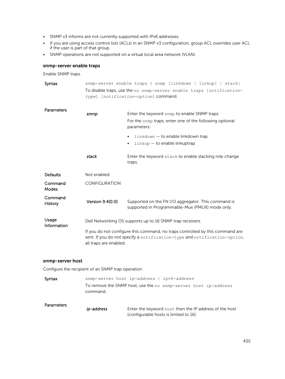 Dell PowerEdge FX2/FX2s User Manual | Page 435 / 462