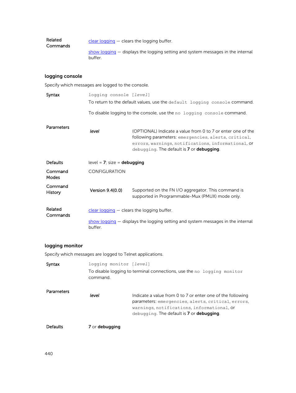 Dell PowerEdge FX2/FX2s User Manual | Page 440 / 462