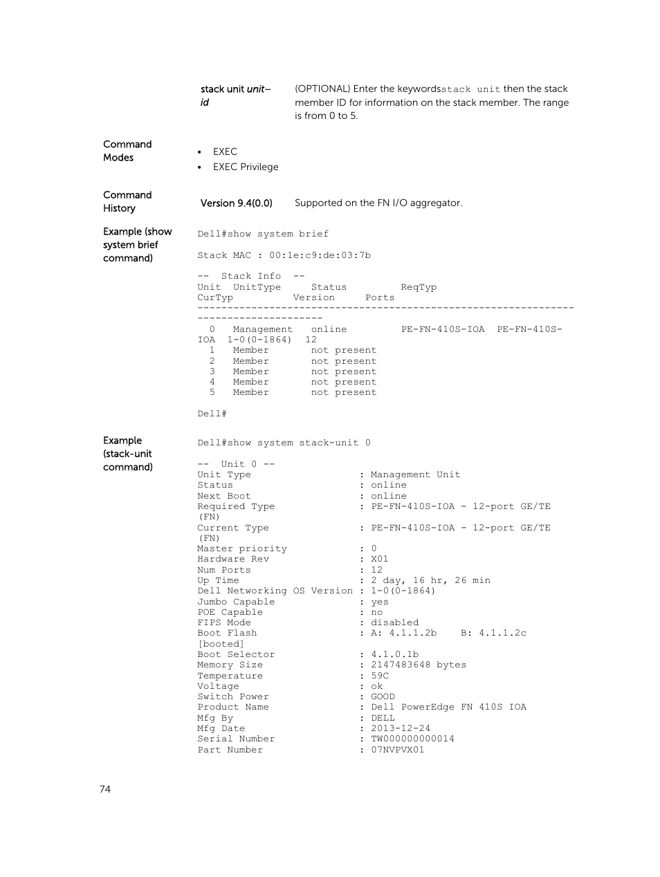 Dell PowerEdge FX2/FX2s User Manual | Page 74 / 462