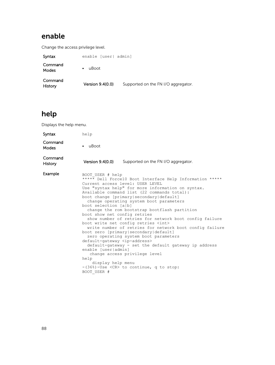Enable, Help | Dell PowerEdge FX2/FX2s User Manual | Page 88 / 462