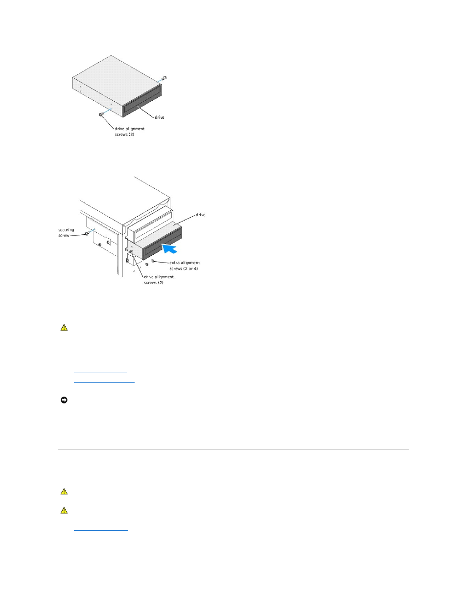 Replacing a hard drive | Dell Dimension 2400 User Manual | Page 12 / 42