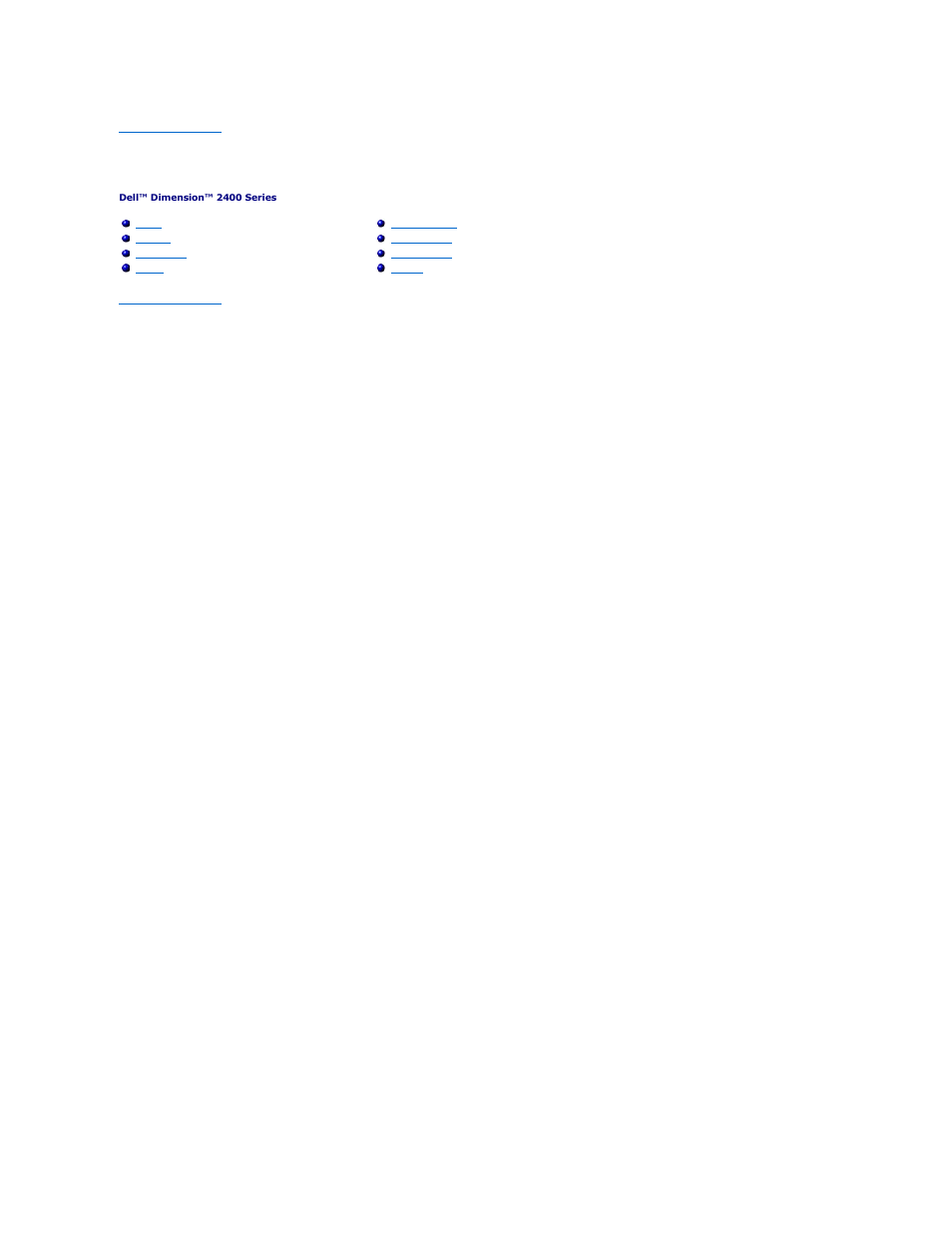 Removing and installing parts | Dell Dimension 2400 User Manual | Page 23 / 42