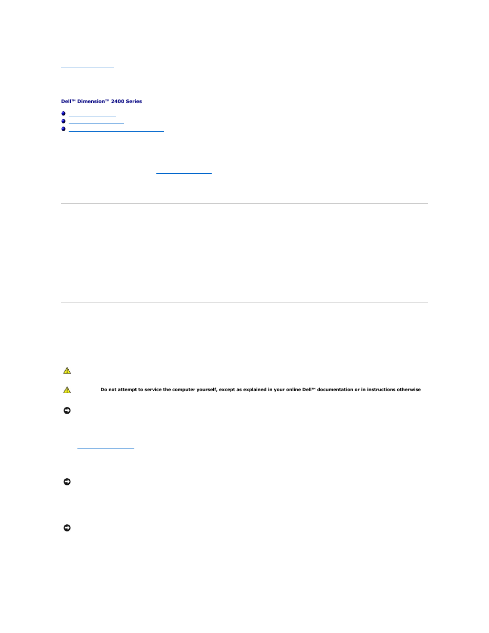 Before you begin, Recommended tools, Precautionary measures | Dell Dimension 2400 User Manual | Page 6 / 42