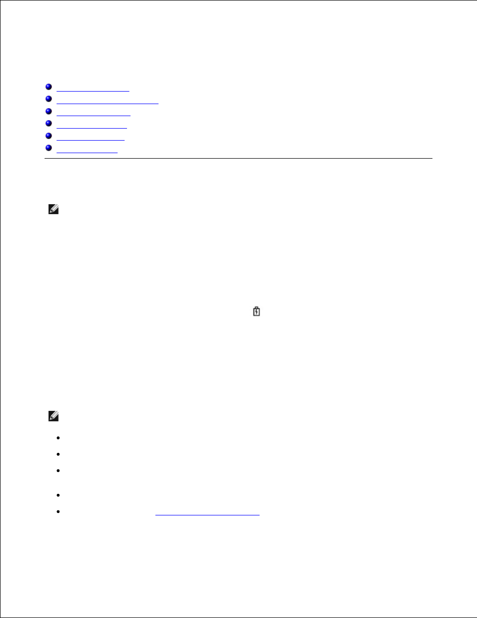Using a battery, Checking the battery charge, Power meter | Charge gauge, Health gauge, Low-battery warning, Charging the battery, Removing a battery, Installing a battery, Storing a battery | Dell Latitude C540 User Manual | Page 34 / 171
