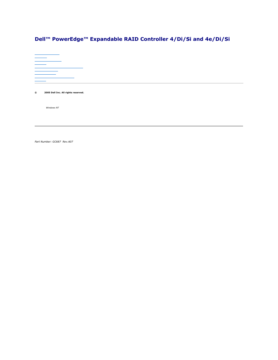 Dell PERC 4/SI User Manual | 76 pages