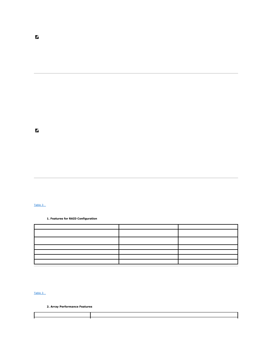 Passthru (legacy) scsi channel, Raid configuration information, Raid performance features | Led operation | Dell PERC 4/SI User Manual | Page 24 / 76