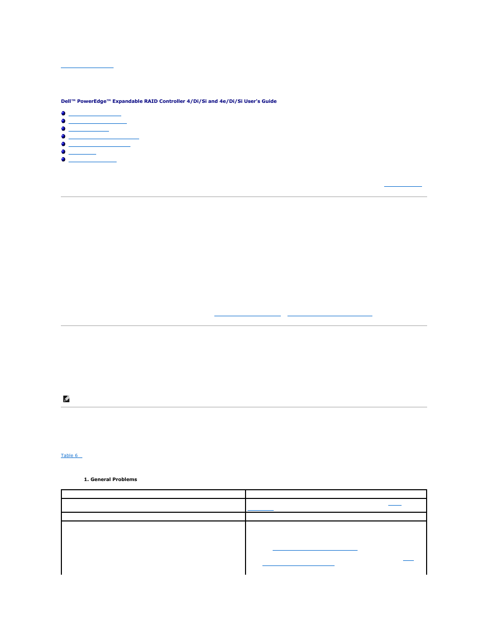 Troubleshooting, Logical drive degraded, System cmos boot order | General problems | Dell PERC 4/SI User Manual | Page 64 / 76