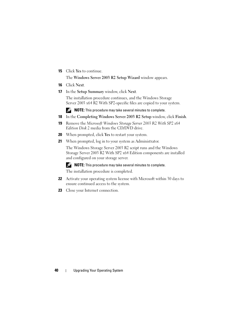Dell PowerVault DP500 User Manual | Page 40 / 68