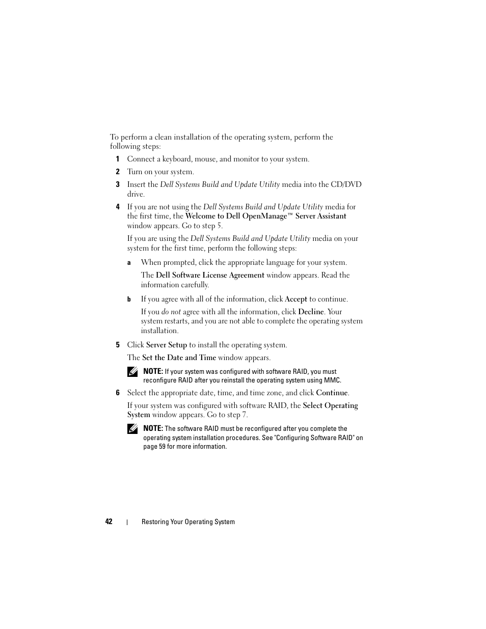 Dell PowerVault DP500 User Manual | Page 42 / 68