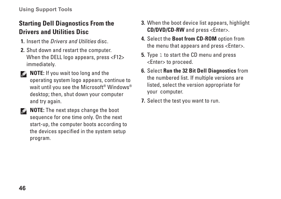 Dell Studio XPS 8100 (Late 2009) User Manual | Page 48 / 80