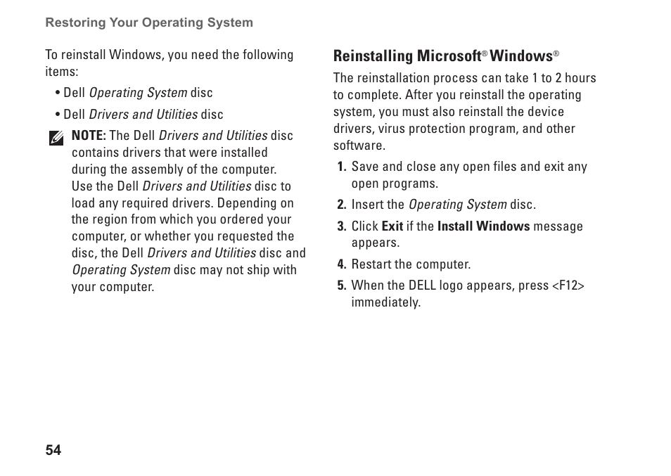 Dell Studio XPS 8100 (Late 2009) User Manual | Page 56 / 80
