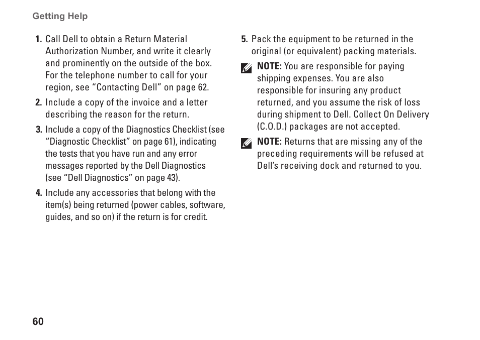 Dell Studio XPS 8100 (Late 2009) User Manual | Page 62 / 80