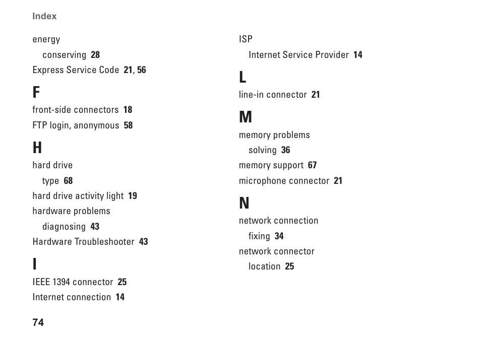 Dell Studio XPS 8100 (Late 2009) User Manual | Page 76 / 80