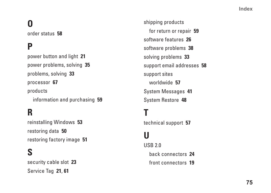 Dell Studio XPS 8100 (Late 2009) User Manual | Page 77 / 80