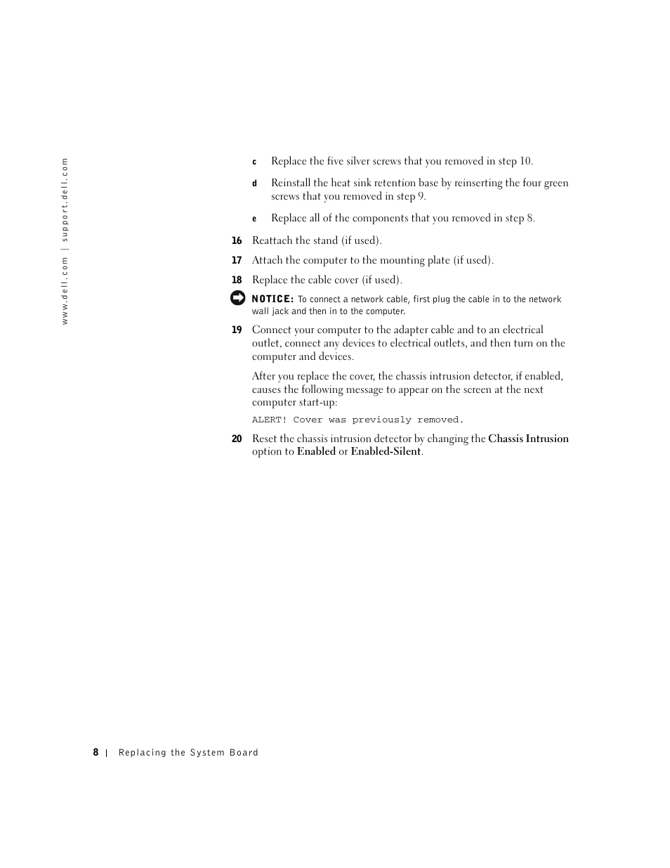 Dell OptiPlex SX260 User Manual | Page 10 / 12