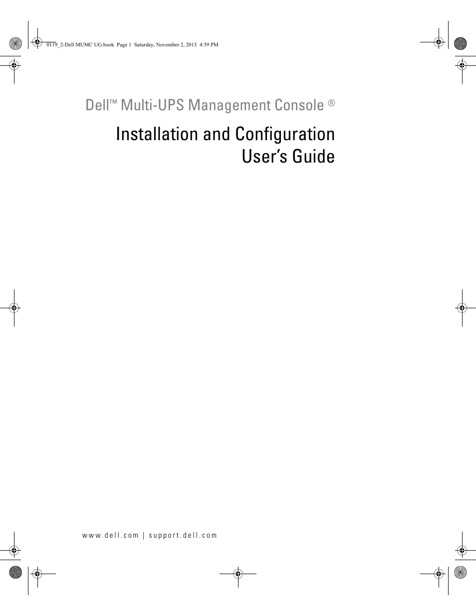 Dell UPS 4200R User Manual | 116 pages