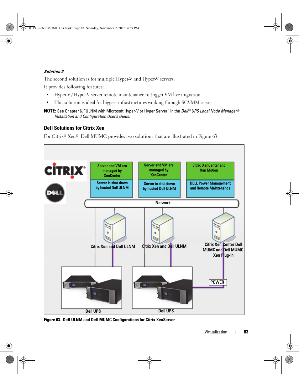 Dell solutions for citrix xen | Dell UPS 4200R User Manual | Page 82 / 116