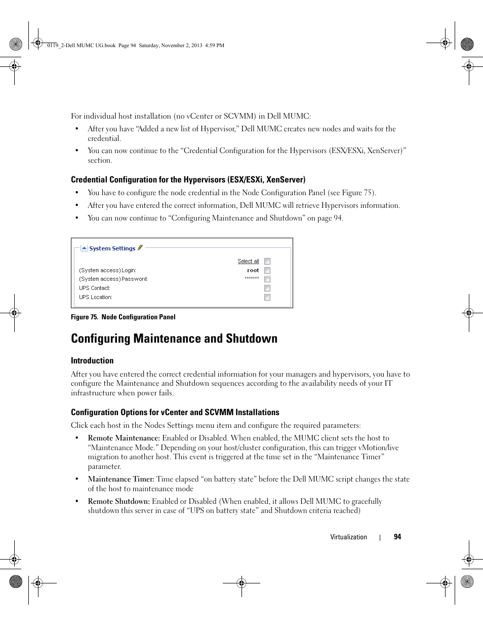 Configuring maintenance and shutdown, Introduction | Dell UPS 4200R User Manual | Page 93 / 116