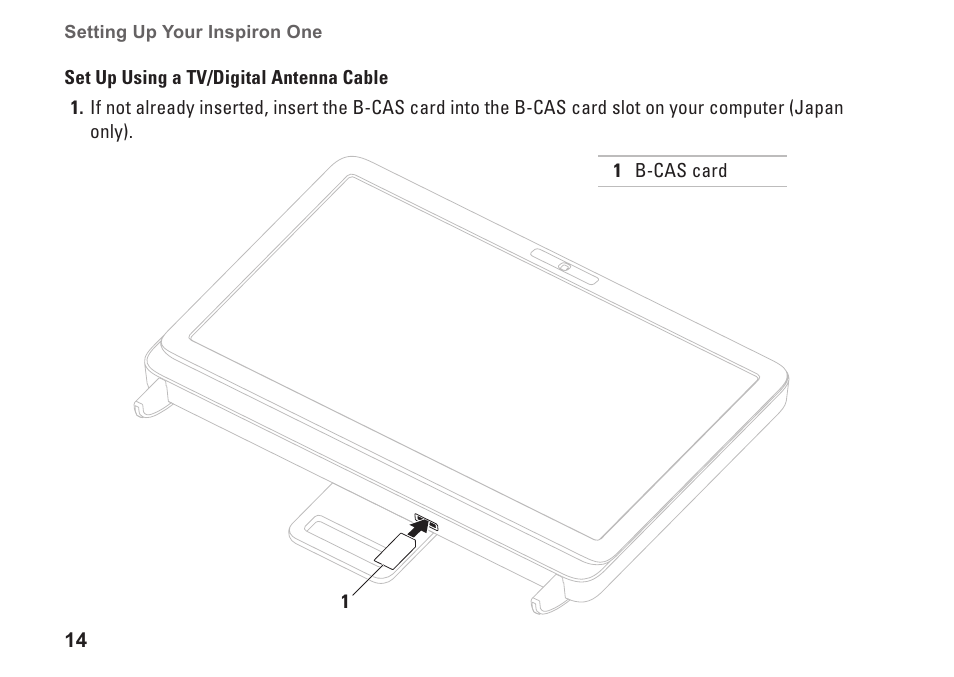 Dell Inspiron One 2310 (Late 2010) User Manual | Page 16 / 92