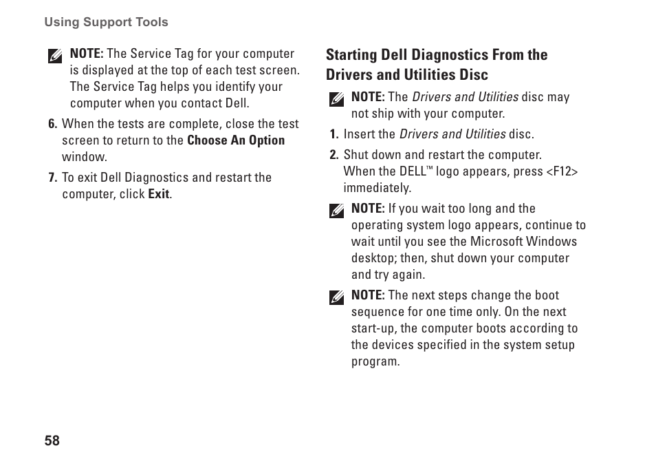 Dell Inspiron One 2310 (Late 2010) User Manual | Page 60 / 92