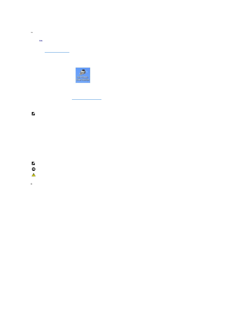 Dell 5330dn Workgroup Mono Laser Printer User Manual | 127 pages