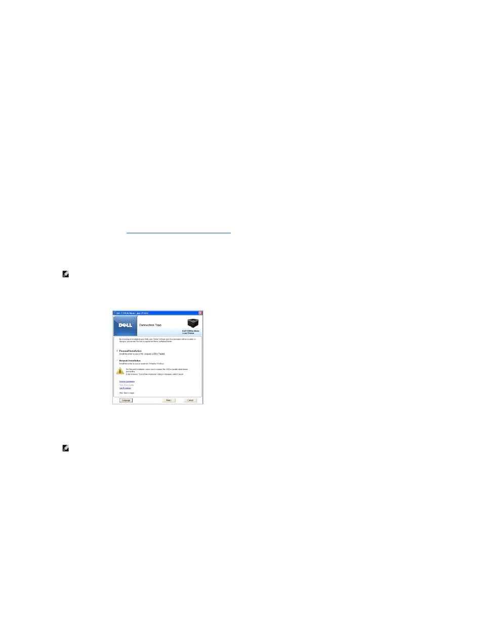 Installing dell software for local printing | Dell 5330dn Workgroup Mono Laser Printer User Manual | Page 101 / 127