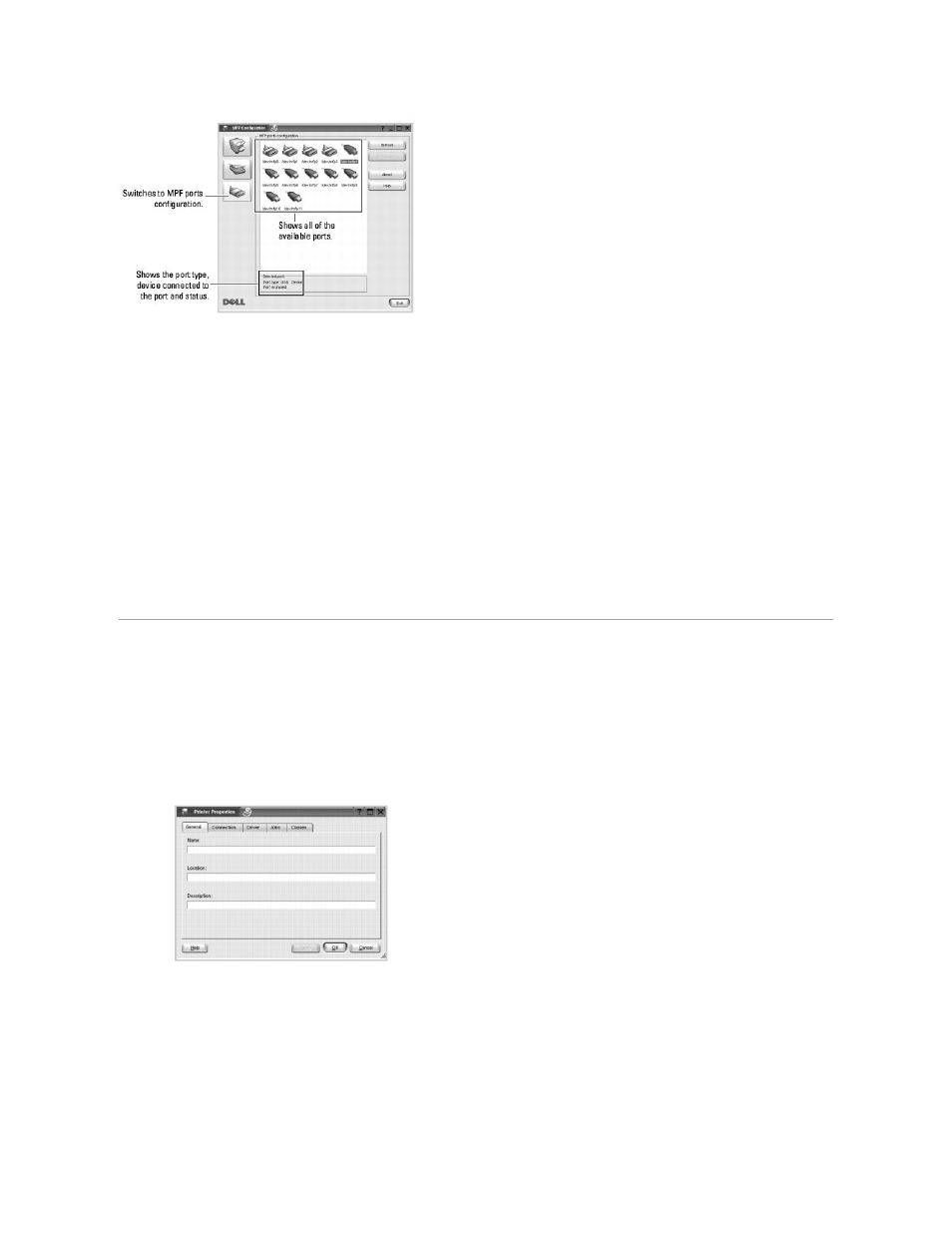 Configuring printer properties | Dell 5330dn Workgroup Mono Laser Printer User Manual | Page 32 / 127