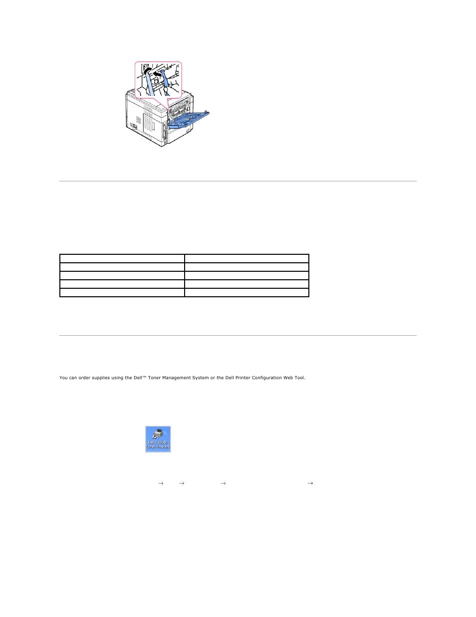 Replacement parts, Ordering supplies | Dell 5330dn Workgroup Mono Laser Printer User Manual | Page 48 / 127