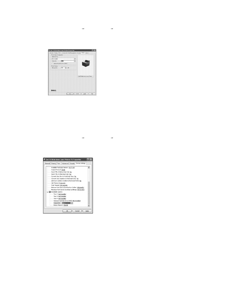 Dell 5330dn Workgroup Mono Laser Printer User Manual | Page 69 / 127