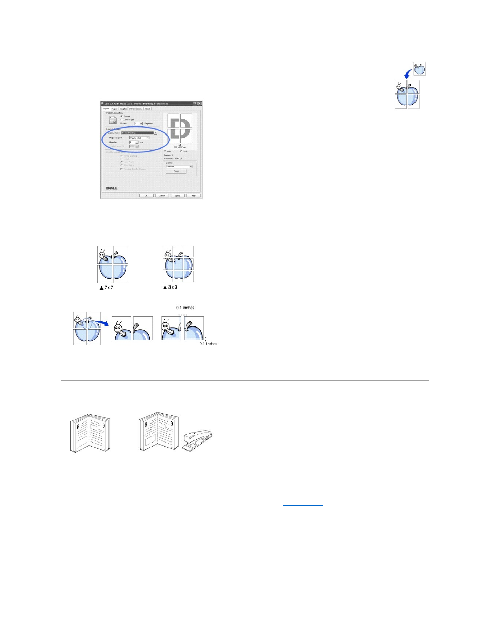 Printing booklets | Dell 5330dn Workgroup Mono Laser Printer User Manual | Page 93 / 127