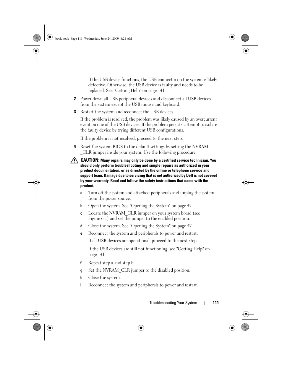 Iple usb devices, skip to step 2 | Dell PowerEdge T100 User Manual | Page 111 / 160