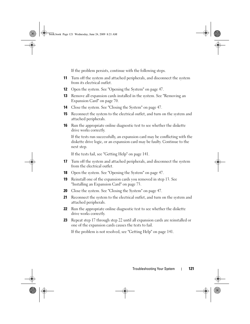 Dell PowerEdge T100 User Manual | Page 121 / 160