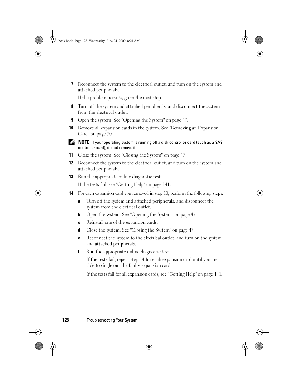 Dell PowerEdge T100 User Manual | Page 128 / 160