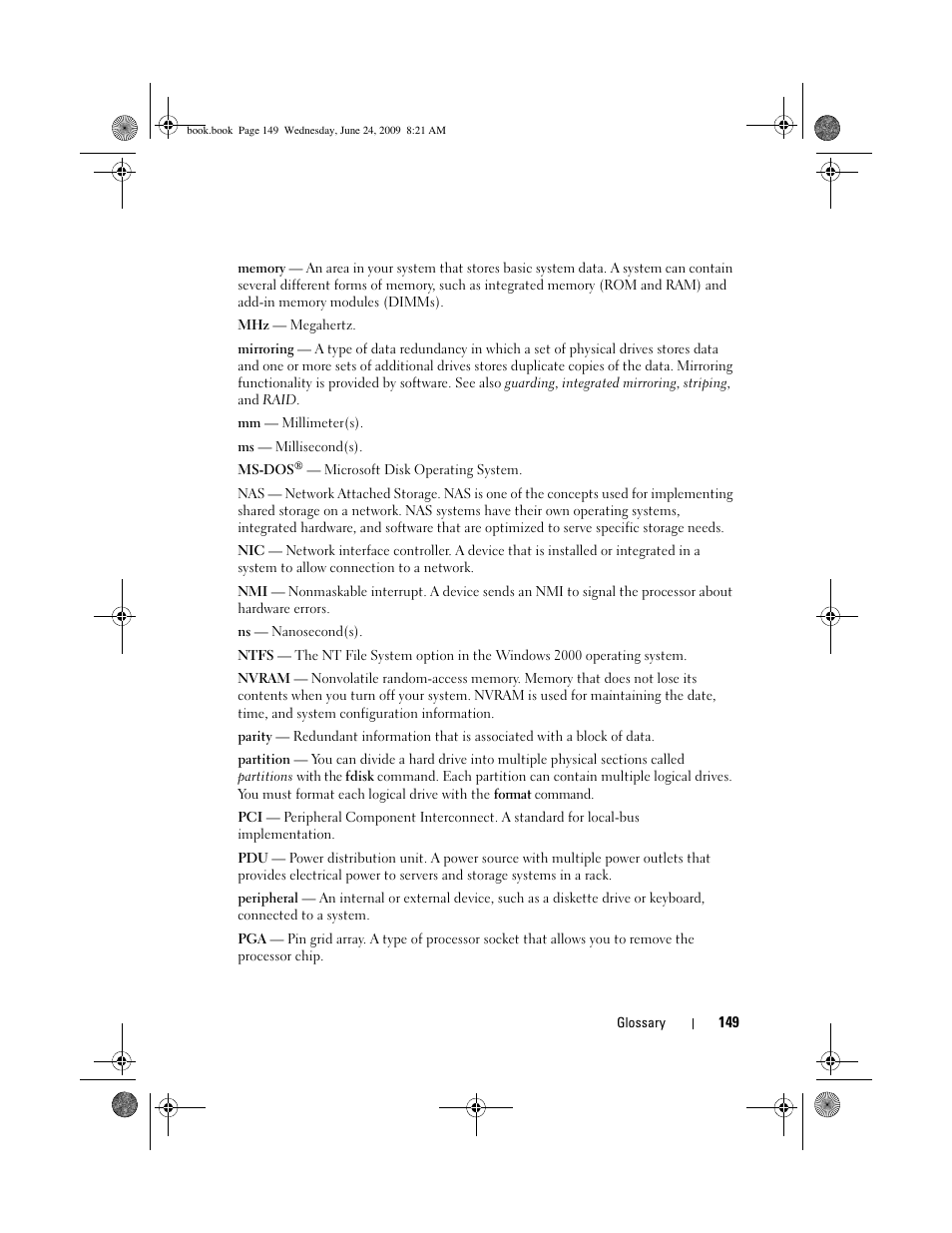 Dell PowerEdge T100 User Manual | Page 149 / 160