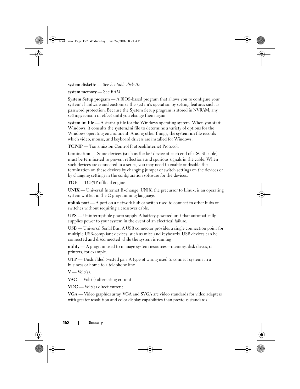Dell PowerEdge T100 User Manual | Page 152 / 160