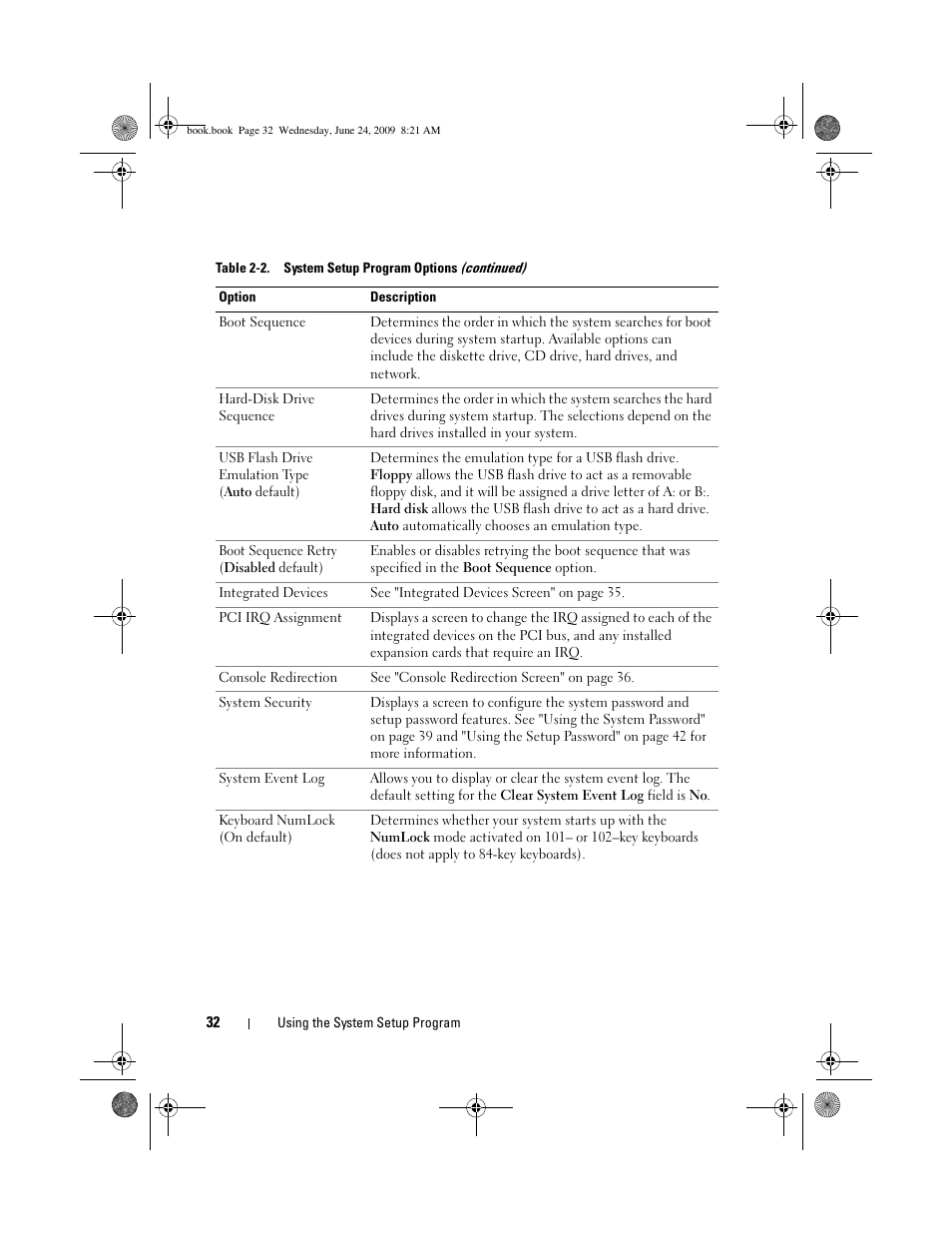 Dell PowerEdge T100 User Manual | Page 32 / 160