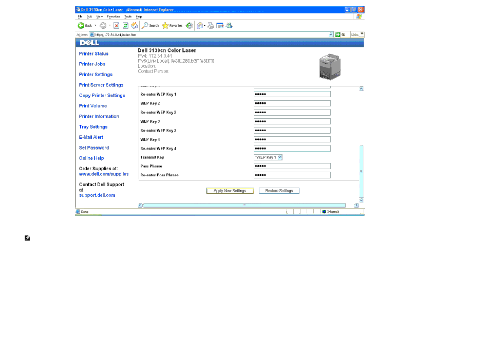 Dell 3130cn Color Laser Printer User Manual | Page 89 / 308
