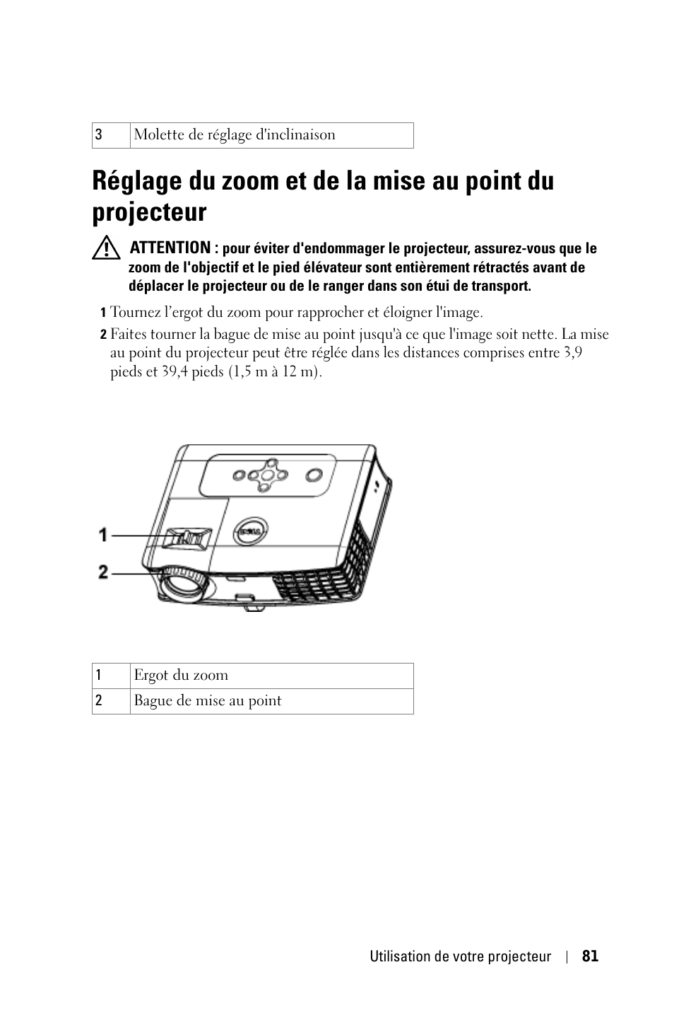 Dell 3400MP Projector User Manual | Page 81 / 292