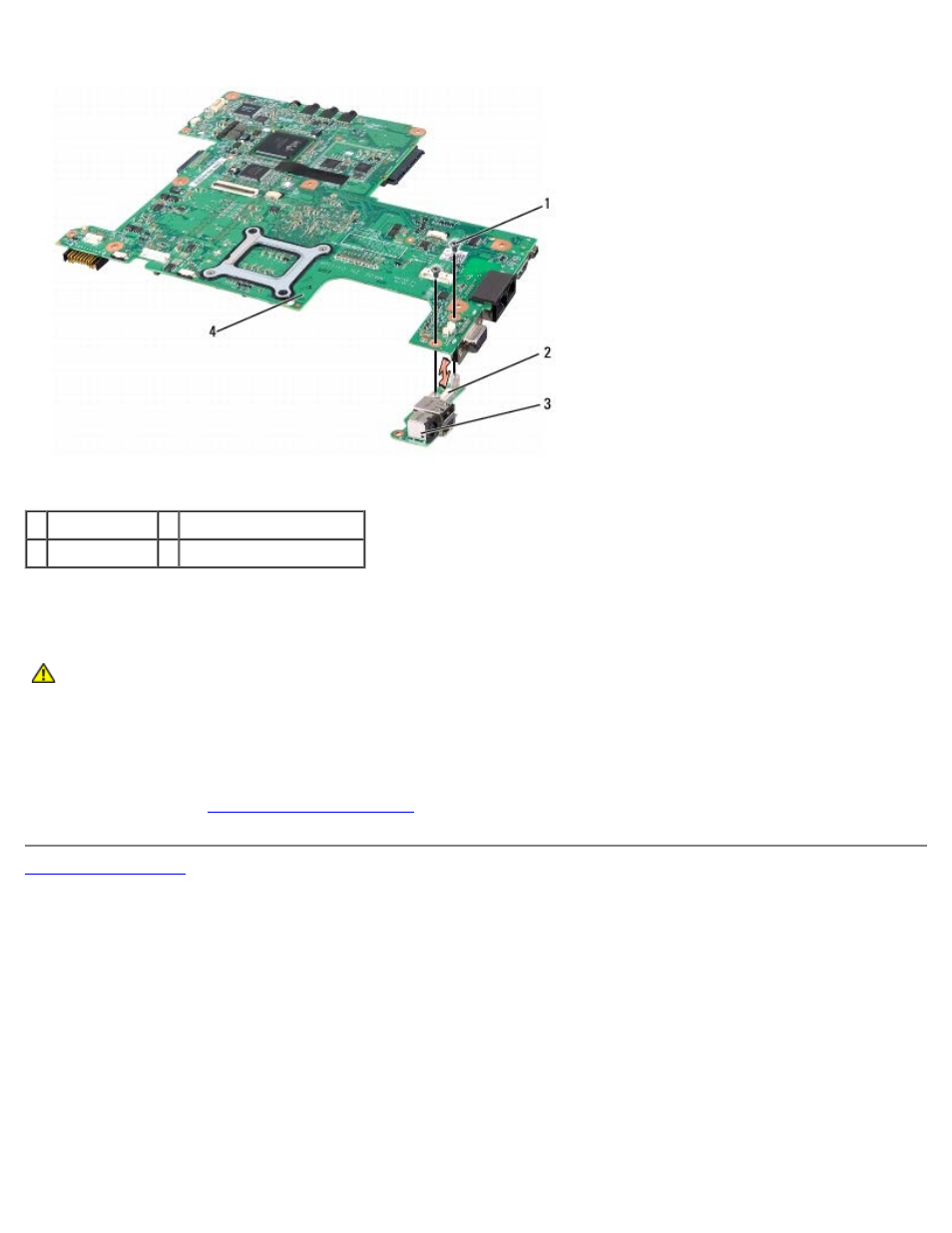 Replacing the charger board | Dell Vostro 500 (Mid 2009) User Manual | Page 42 / 54