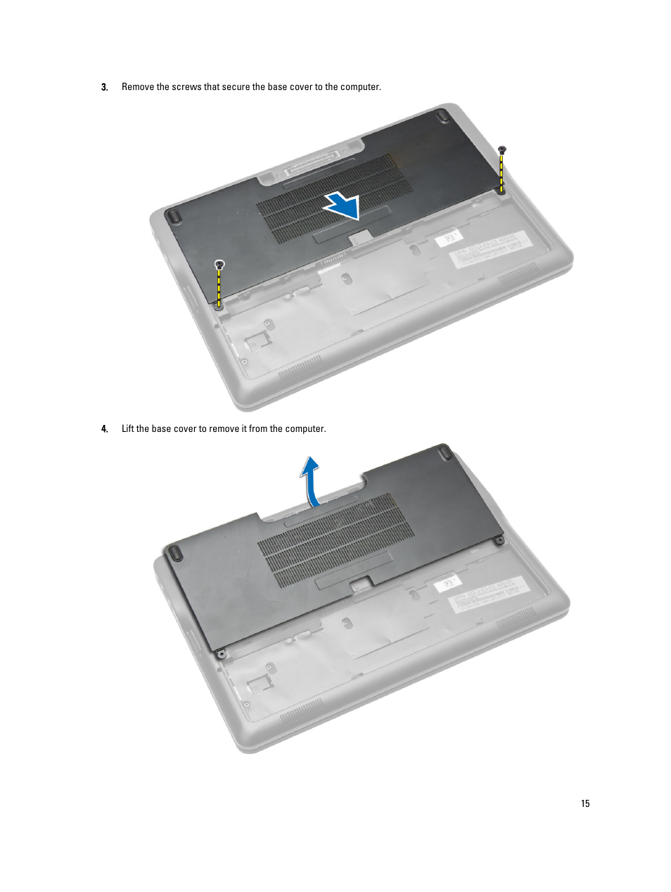 Dell Latitude E7240 (Mid 2013) User Manual | Page 15 / 59
