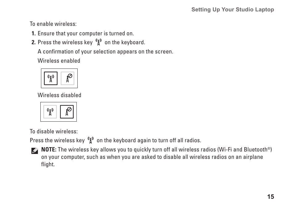 Dell Studio 1569 (Late 2009) User Manual | Page 17 / 90