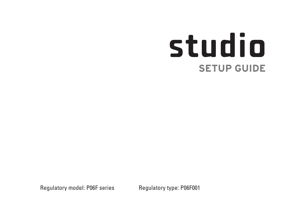 Setup guide | Dell Studio 1569 (Late 2009) User Manual | Page 3 / 90