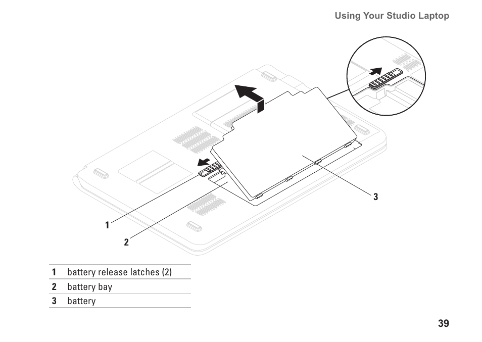 Dell Studio 1569 (Late 2009) User Manual | Page 41 / 90
