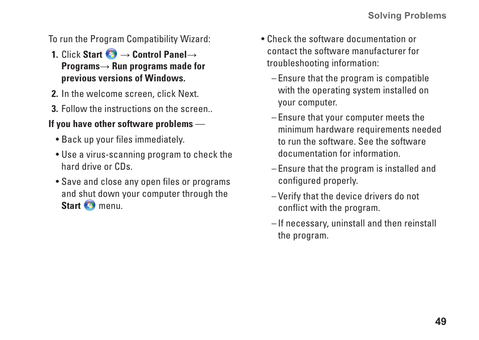 Dell Studio 1569 (Late 2009) User Manual | Page 51 / 90
